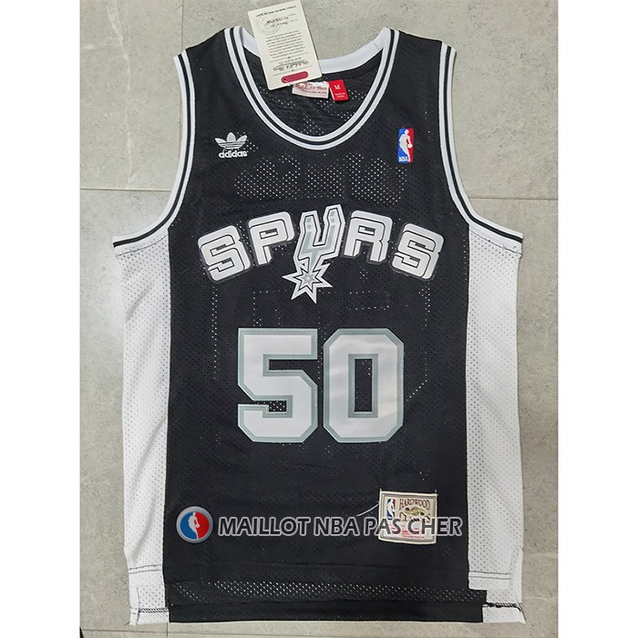 Maillot San Antonio Spurs David Robinson Mitchell & Ness Noir